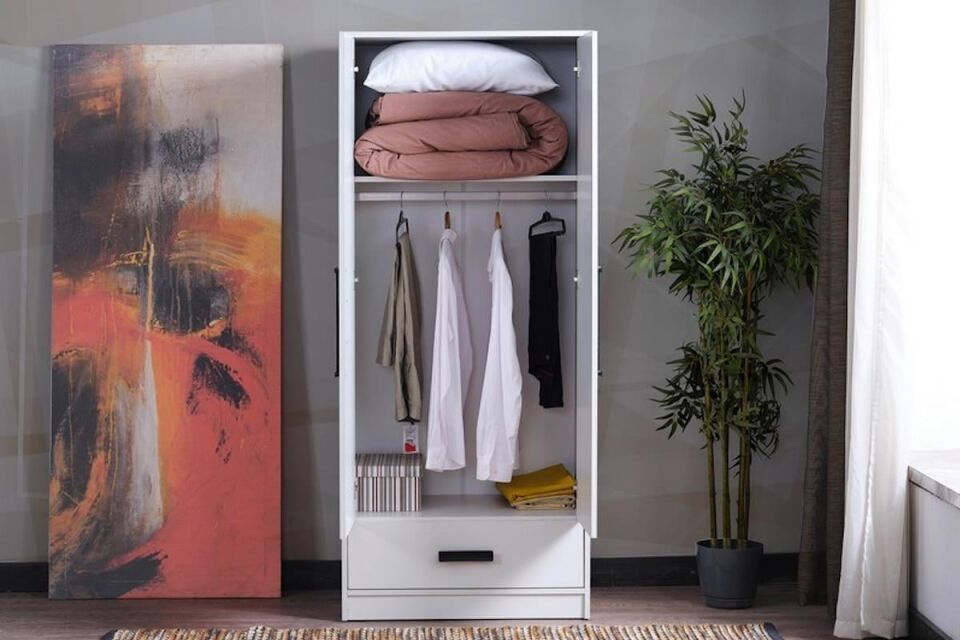 Buse 2 Kapaklı Gardrop MB