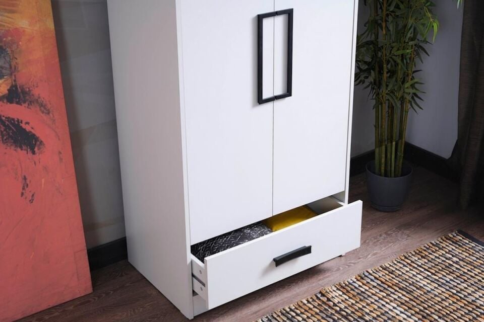 Buse 2 Kapaklı Gardrop MB