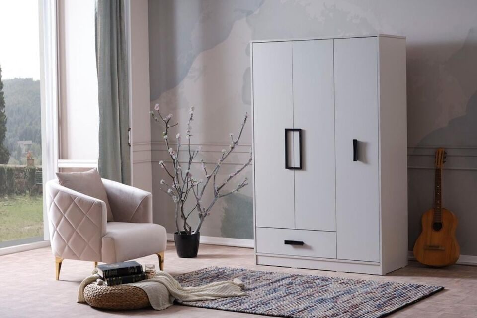 Buse 3 Kapaklı Gardrop MB