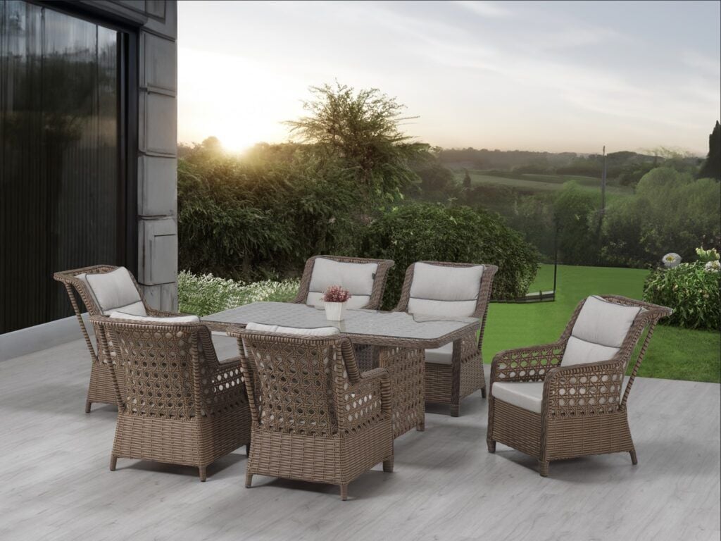 VİRA 6 LI YEMEK MASASI