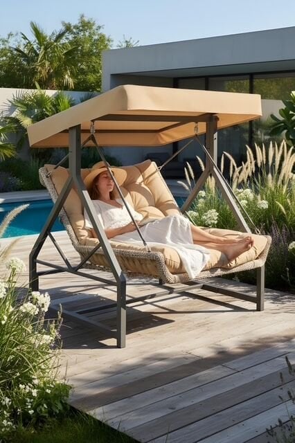 RUYA METAL YATAKLI SALINCAK