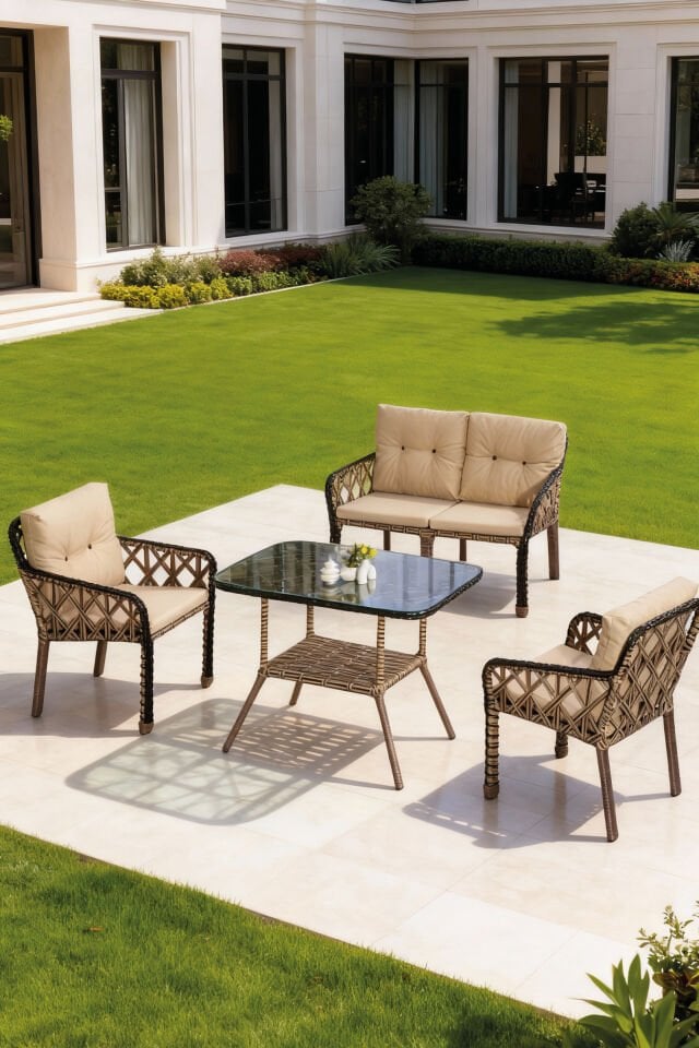 NEVA 2+1+1+MASA BAHÇE TAKIMI